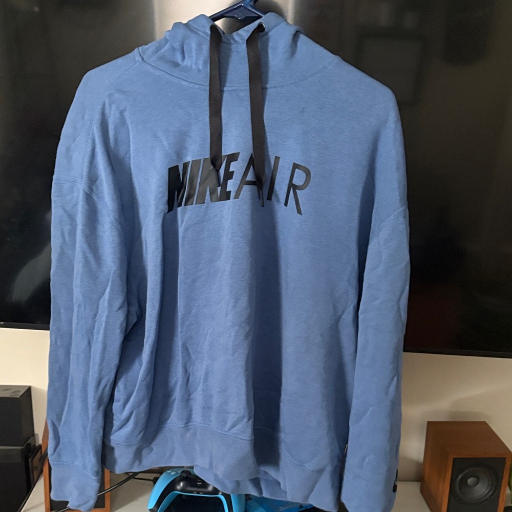 Nike Air Hoodie in Blue with Black Details